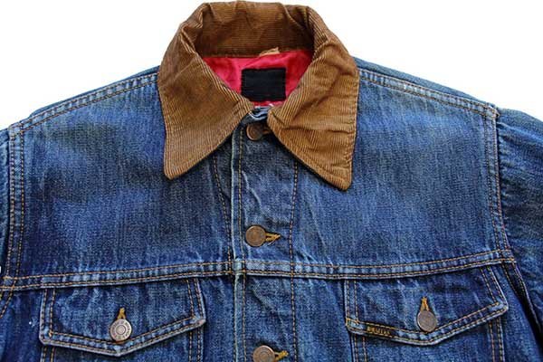 70s Sears ROEBUCKS キルティングライナー インディゴ デニム