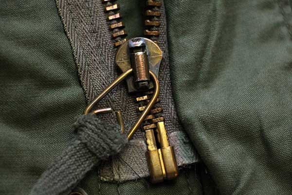 80s 米軍 U.S.ARMY パッチ付き M-65 フィールドジャケット オリーブ