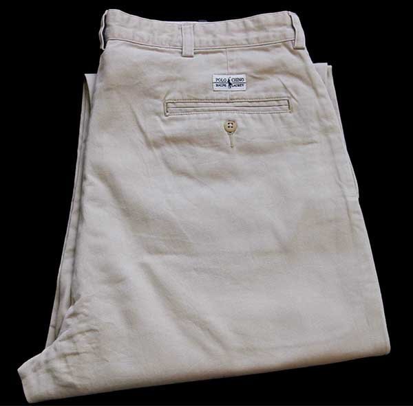 90s メキシコ製 ポロ ラルフローレン HAMMOND PANT ツータック