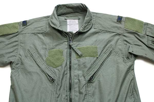 90s 米軍 CWU-27/P カバーオール アラミド フライトスーツ セージ