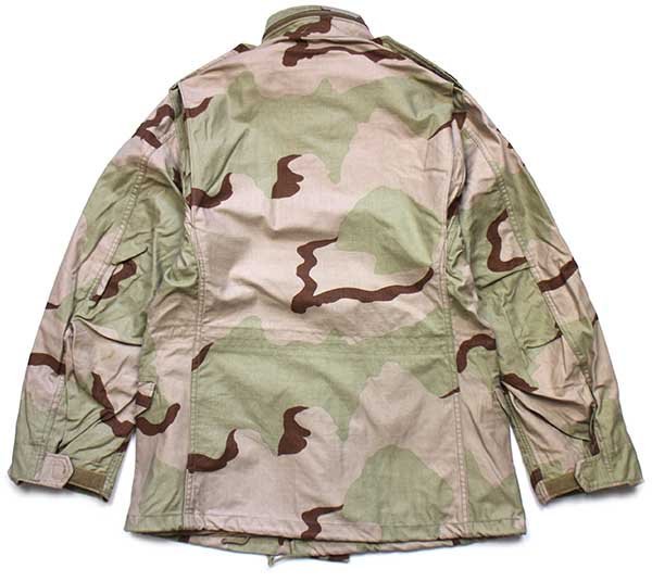 80s 米軍 U.S.AIR FORCE パッチ付き デザートカモ M-65 フィールド