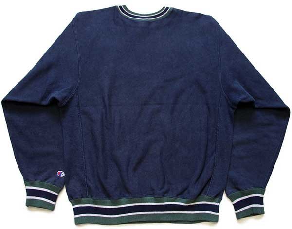 90s USA製 Championチャンピオン スクリプト ビッグロゴ刺繍