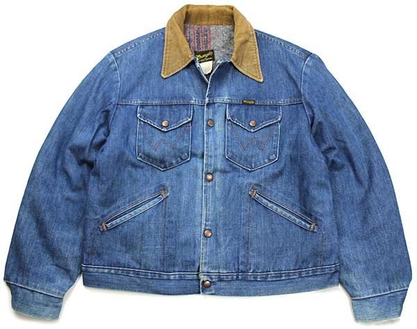 70s USA製 Wranglerラングラー JL720NV NO-FAULT ブランケットライナー