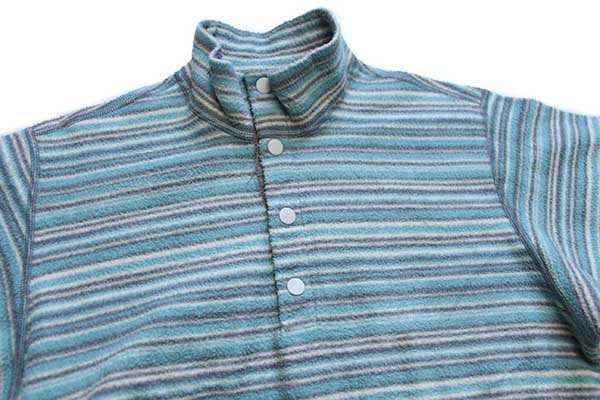 90s USA製 patagoniaパタゴニア ランダムボーダー CAPILENEキャプ