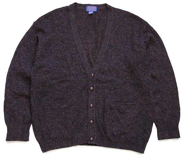 00s PENDLETONペンドルトン シェットランド ウールニット カーディガン
