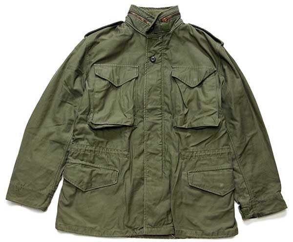 70s 米軍 U.S.ARMY M-65 フィールドジャケット オリーブグリーン S-S