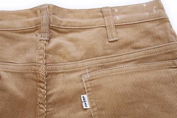 デッドストック☆70s LEVI'Sリーバイス BIGE ベルボトム コットン