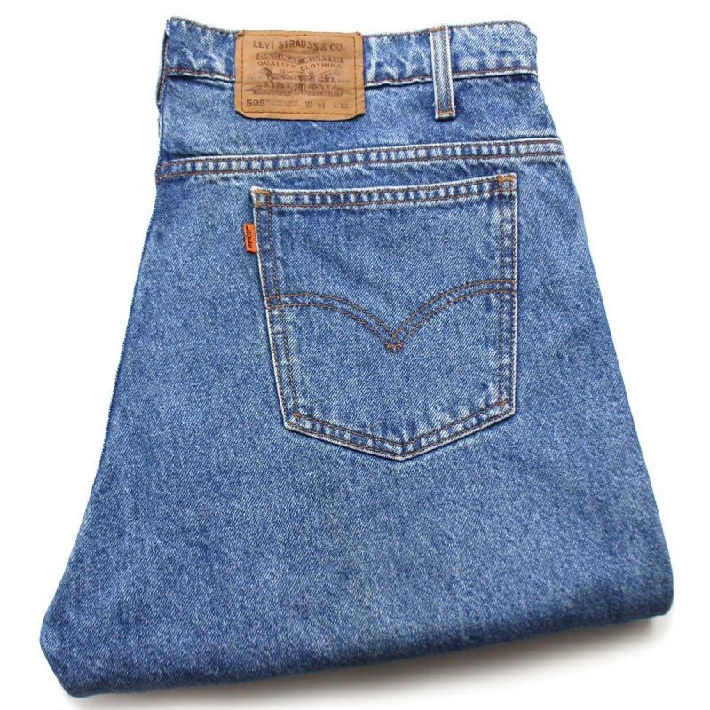 90s ブラジル製 Levi'sリーバイス 505 デニムパンツ W38 L32☆SDP308