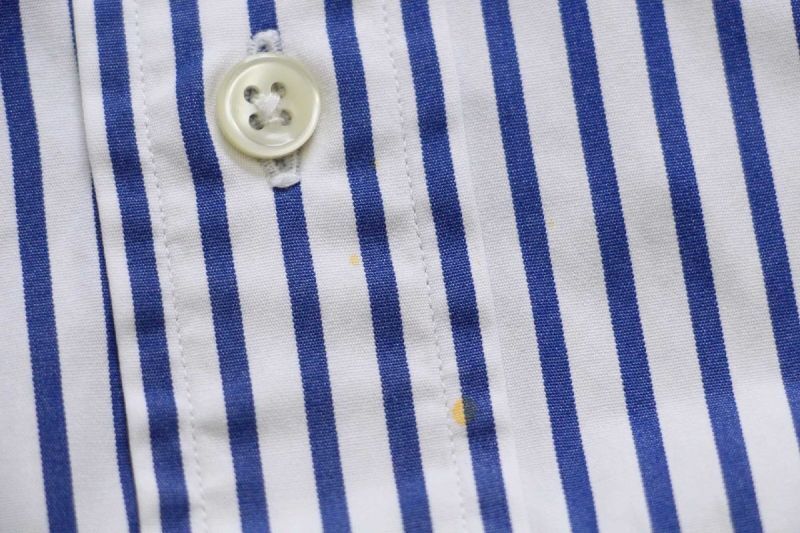 専用】90s香港製 RalphLauren クレリックシャツ ブルーストライプ 90s