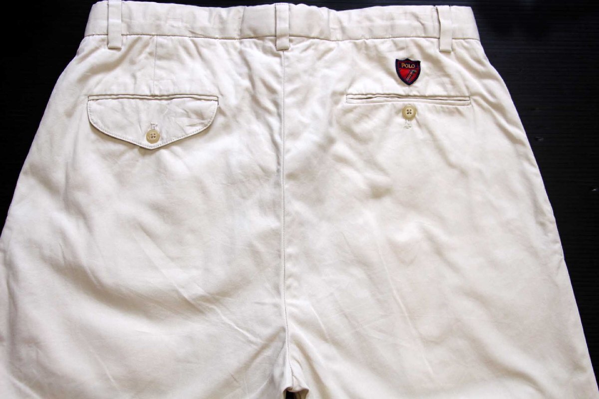 00s POLO GOLF ラルフローレン FAIRWAY PANT ツータック コットン