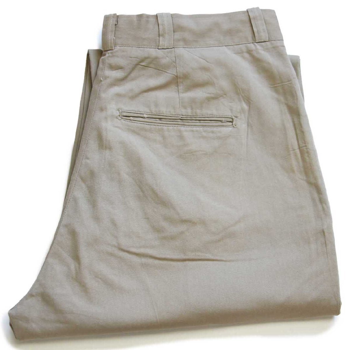 60s 米軍 U.S.ARMY コットン×ポリエステル ツイル チノパン タン w34