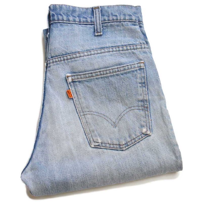 70s USA製 Levi'sリーバイス 646 デニムパンツ w31 L32☆ベルボトム