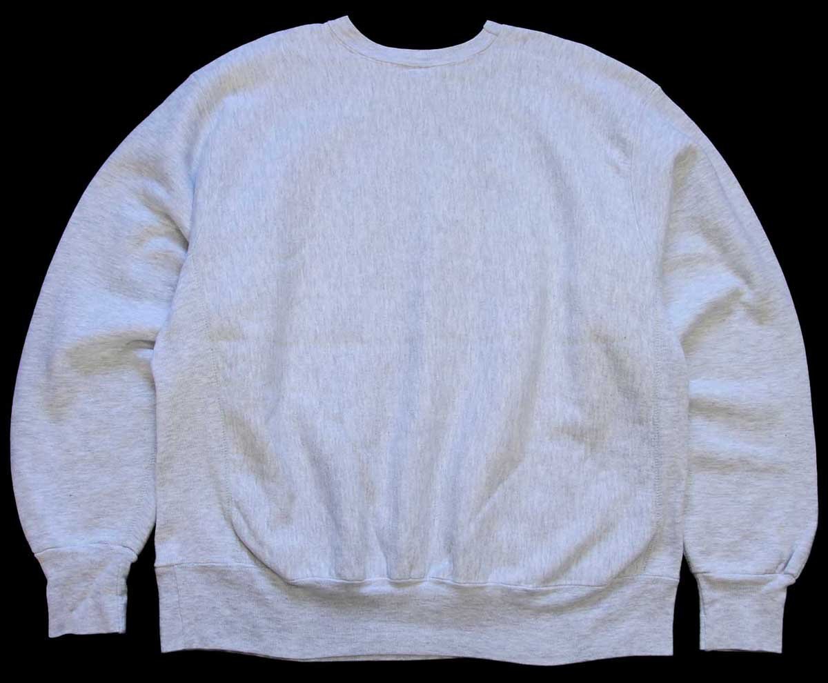 90s USA製 MV SPORT OAKLAND UNIVERSITY ひび割れプリント リバース