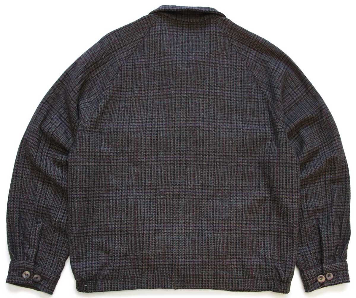 90s USA製 PENDLETONペンドルトン チェック ウールジャケット L