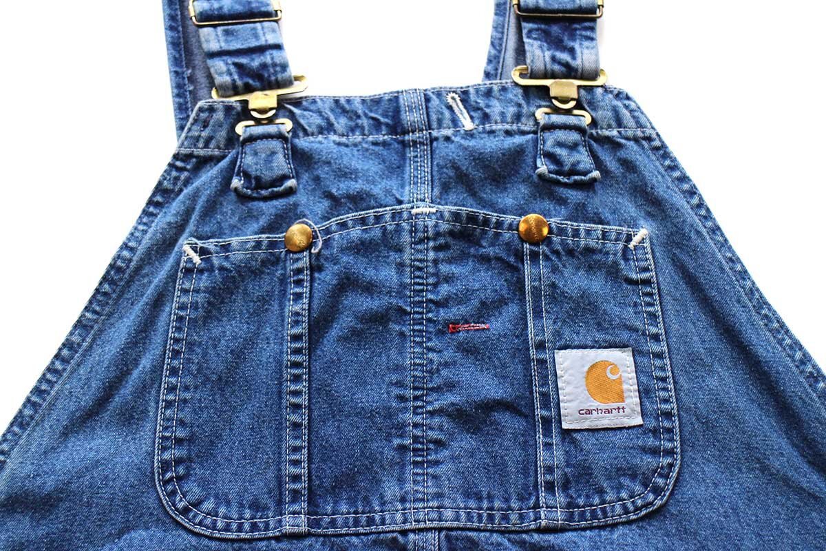 carharttカーハート デニム オーバーオール W40 - Sixpacjoe Web Shop