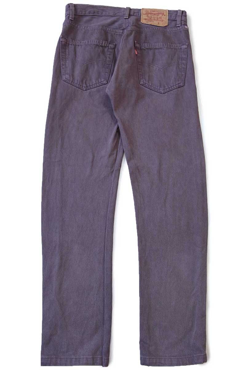 90s USA製 Levi'sリーバイス 501 後染め カラーデニムパンツ カスタム