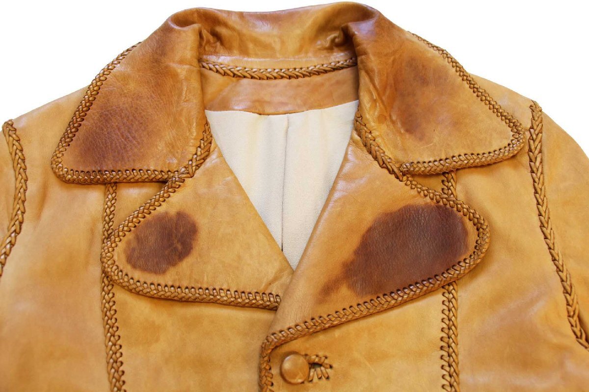 70s NORTH BEACH LEATHER ノースビーチ ディアスキン レザージャケット