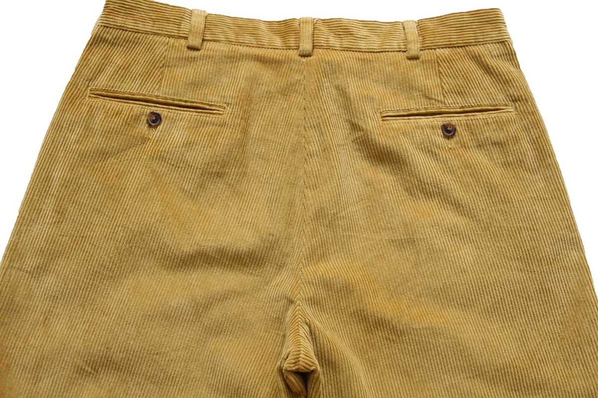 00s Brooks Brothersブルックスブラザーズ 346 太畝 コーデュロイ