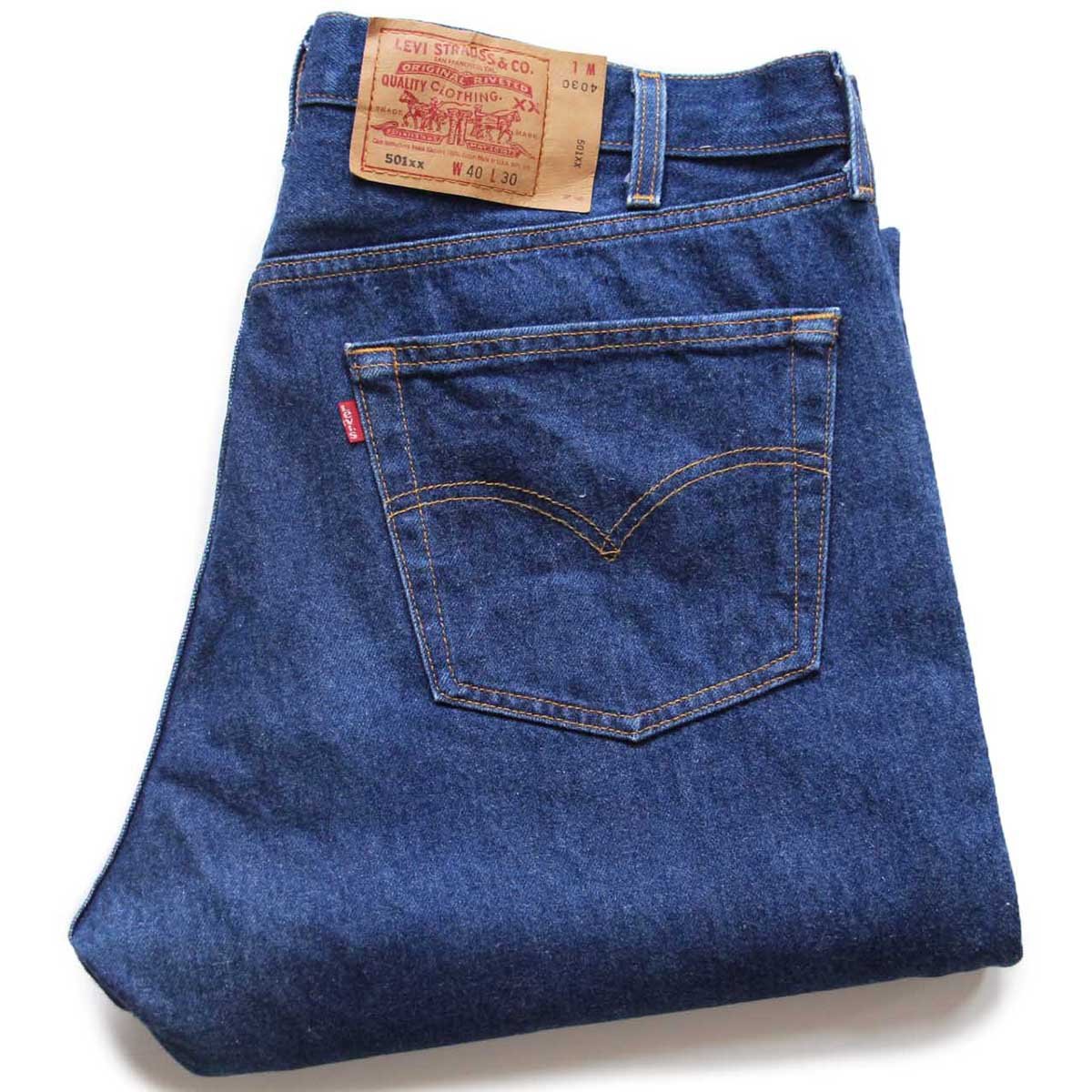 90s USA製 Levi'sリーバイス 501 デニムパンツ w40 L30☆151