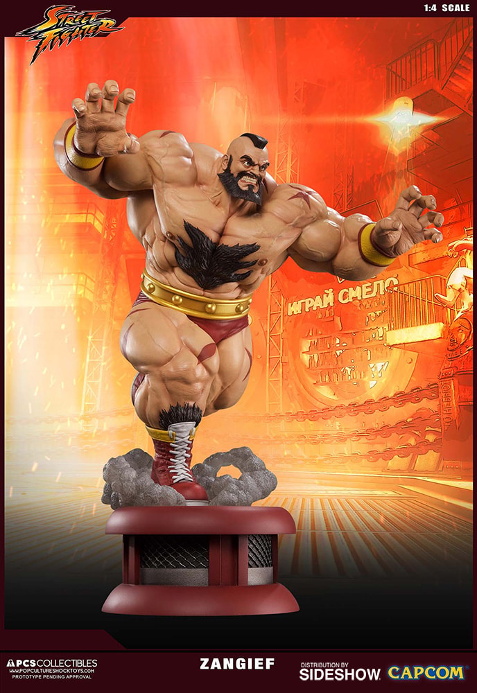 Street Fighter Zangief Statue by Pop Culture Shock | Sideshow