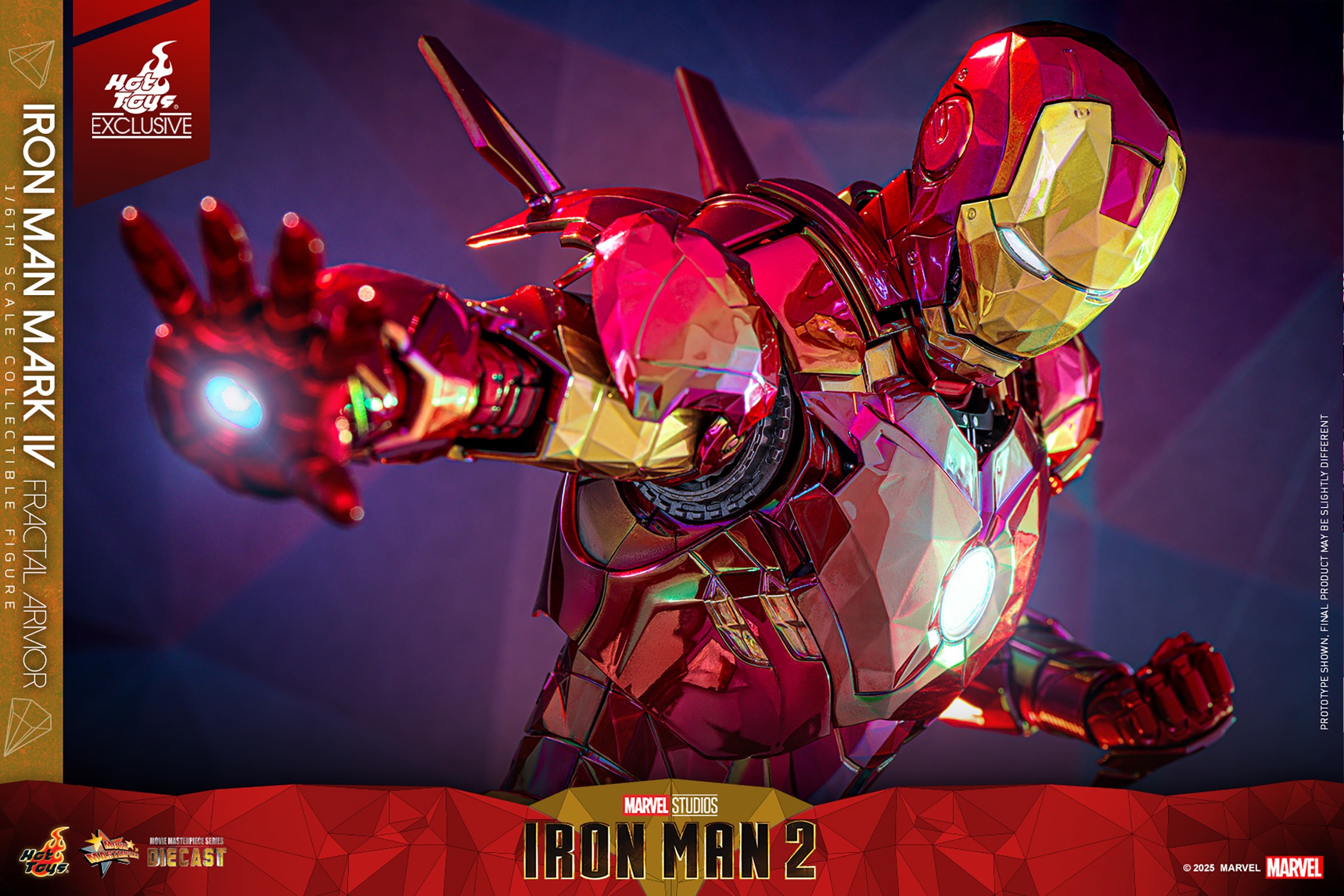 Iron Man Mark IV (Fractal Armor Version) Sixth Scale Figure by Hot