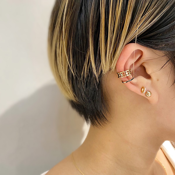 SJX W】BLACK DIAMOND EAR CUFF(S)(6ZE5003)｜SJX公式ONLINE STORE