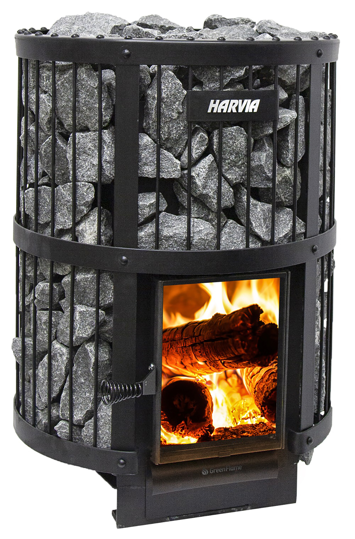 Harvia Legend 240 薪サウナストーブ【GREEN FLAME】 - サウナグッズ