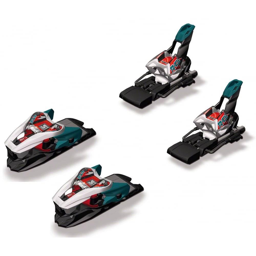 Marker XCell 12 Race Demo Ski Binding - Teal Green/White - Ski