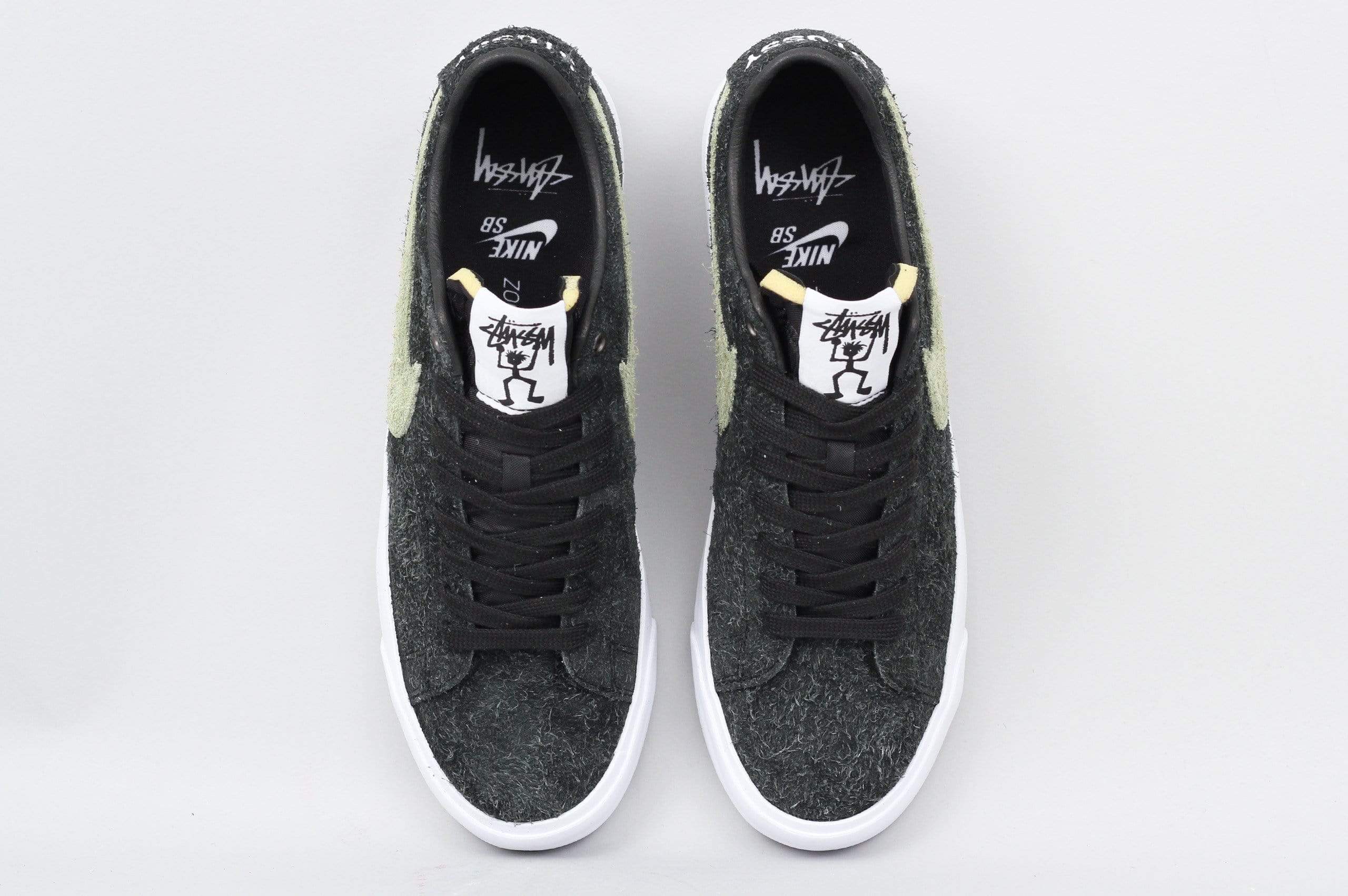 Nike SB X Stussy Blazer Low QS Shoes Black / Palm Green – Slam