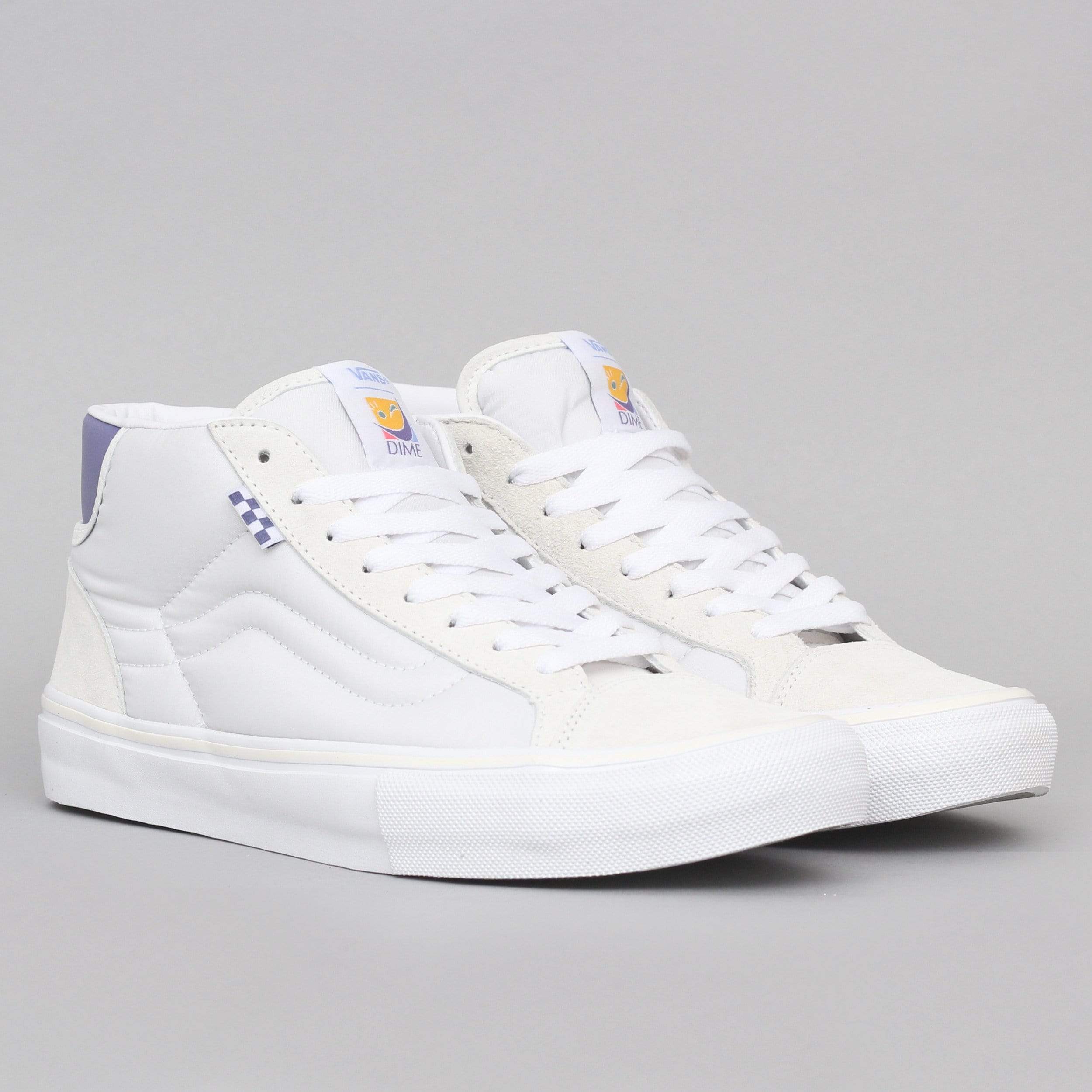 Vans Skate Mid Skool Ltd Shoes (Dime) Off White – Slam City Skates