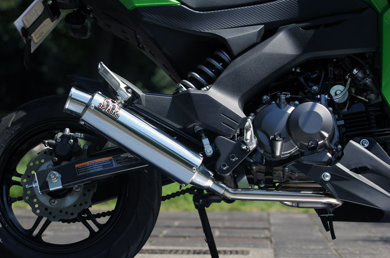 KAWASAKI Z125PRO PURESPORT Round | SP忠男オリジナルマフラー