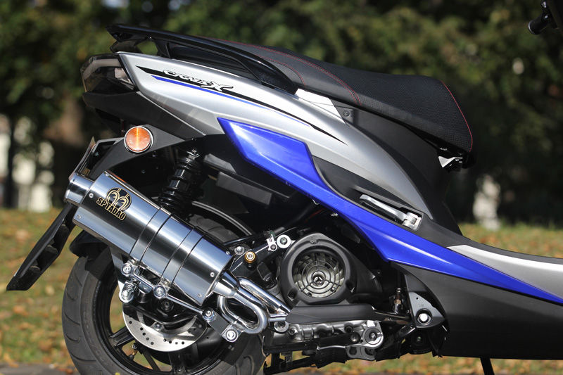YAMAHA / 2016〜CYGNUSX PURESPORT “OVAL” ゴールドエンブレム SUS