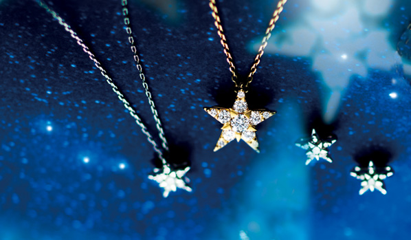 STAR OF STARS NECKLACE(M)(2ZN2253)K18 ネックレス｜スタージュエリー