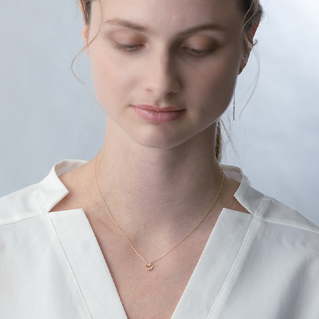 DIAMOND FALL NECKLACE(2JN0593)K10 ネックレス｜スタージュエリー公式