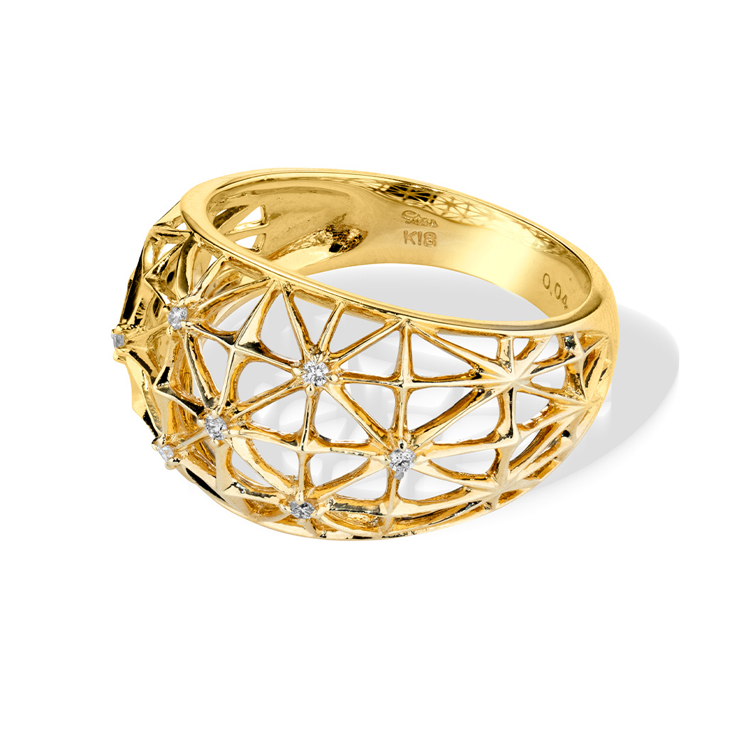 REFLECTION DOME RING(1ZR1244)K18 リング｜スタージュエリー公式