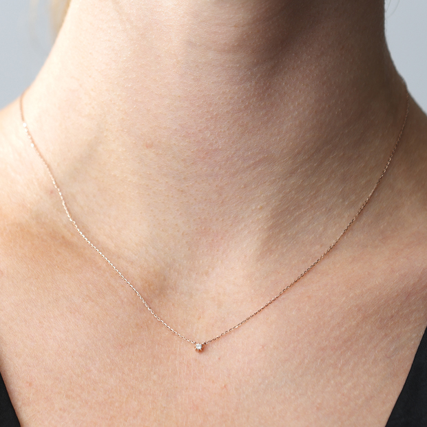 DIAMOND NECKLACE (S)(2JN1009)K10 ネックレス｜スタージュエリー公式