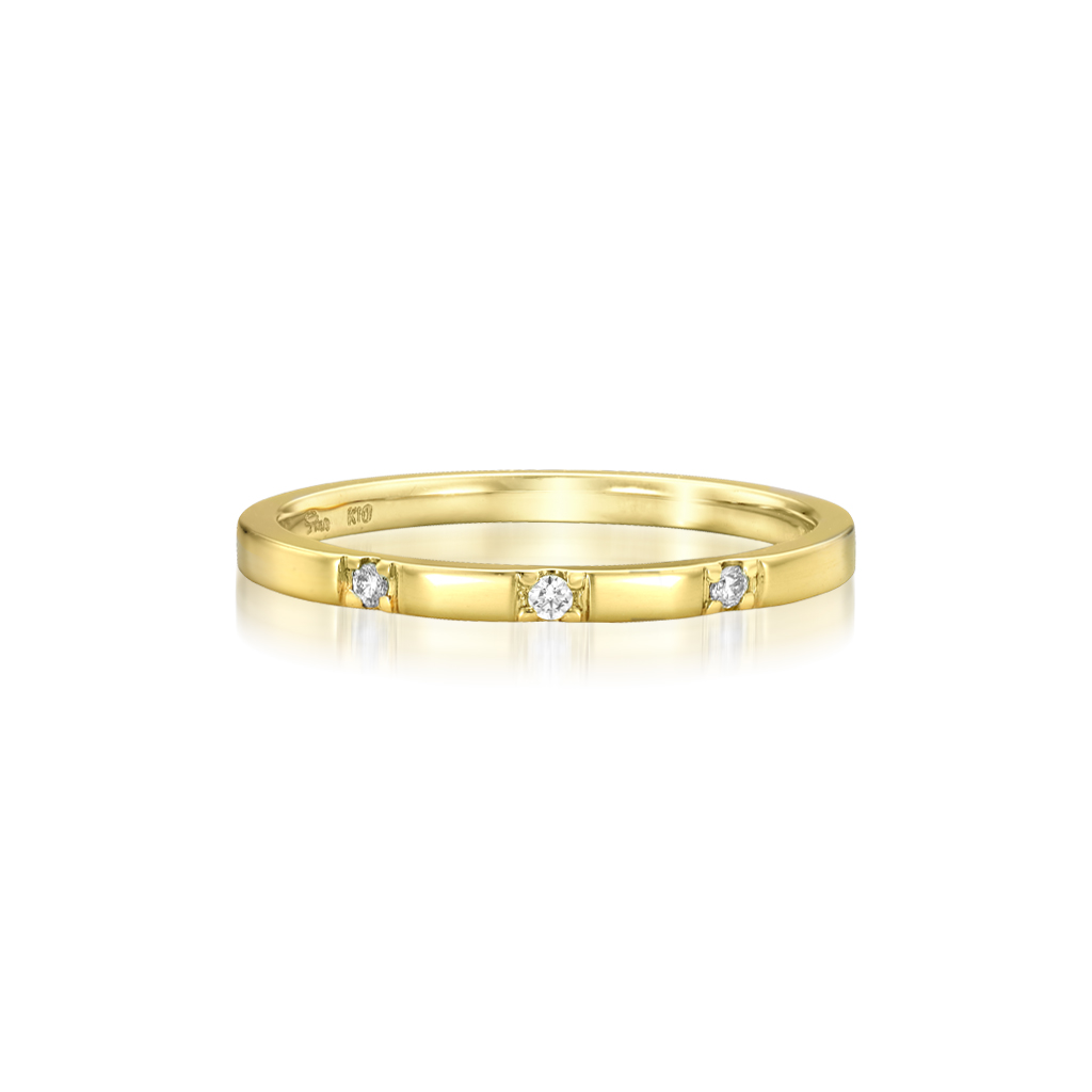 DIAMOND PINKIE RING(2JR0548)K10 ピンキーリング｜スタージュエリー