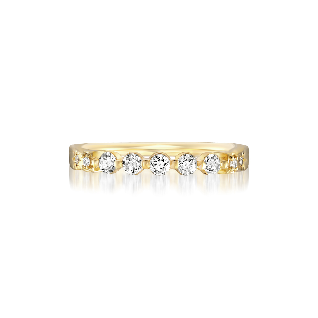 DIAMOND PINKIE RING(2ZR1583)K18 ピンキーリング｜スタージュエリー