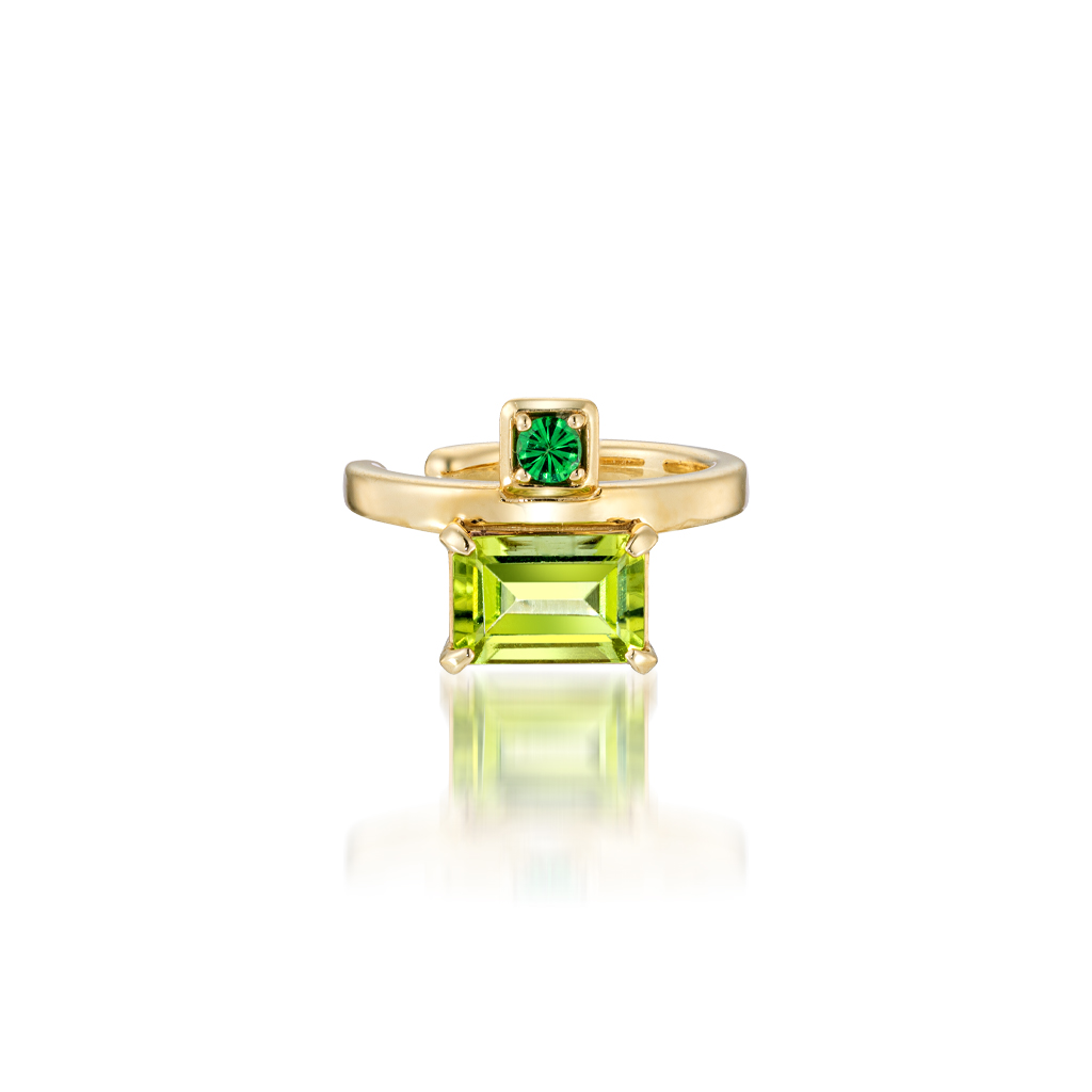GREEN LINKS EAR CUFF(片耳用)(2JE0159)K10 イヤーカフ｜スター