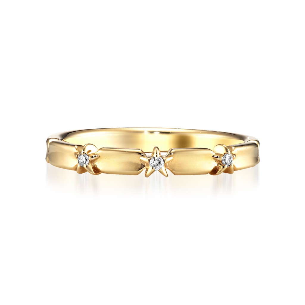 DIAMOND STAR RING(2JR0367)K10 リング｜スタージュエリー公式