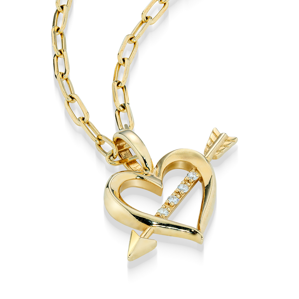 HEART & ARROW CHARM(2JC0124)K10 チャーム｜スタージュエリー公式