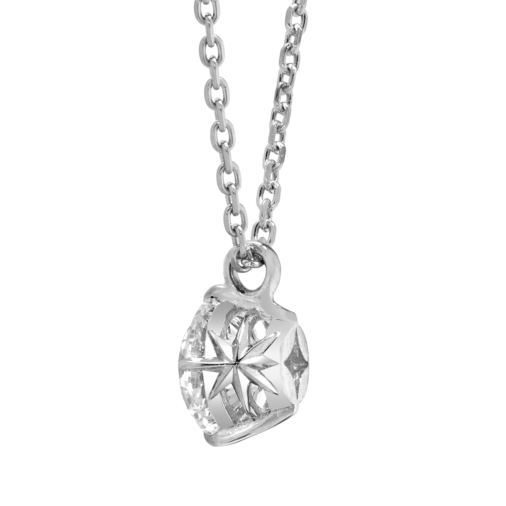 CROSSINGSTAR SETTING NECKLACE(1XN0838)Pt950 ネックレス｜スター