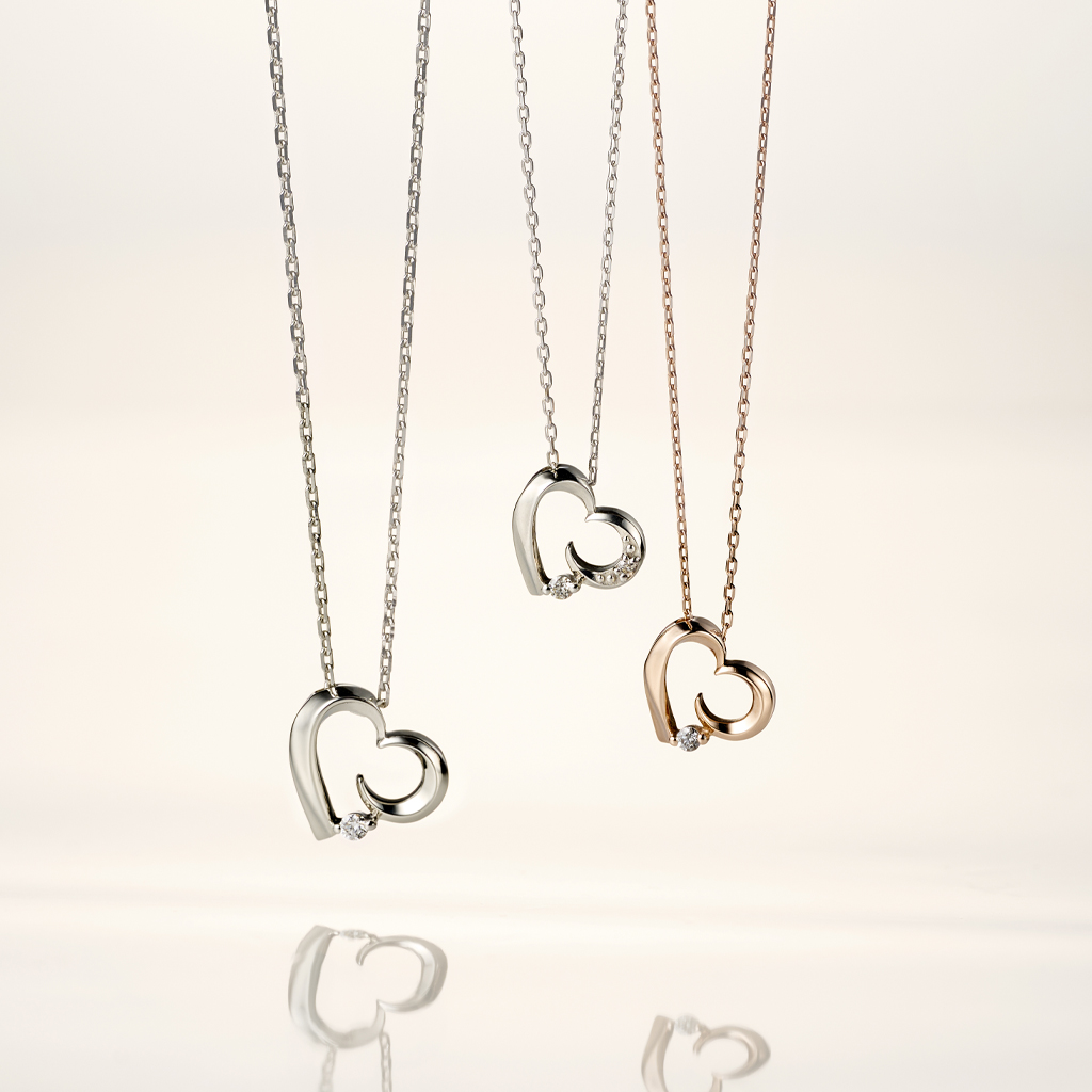 HEART MOON NECKLACE(2SN1625)SV925 ネックレス｜スタージュエリー公式