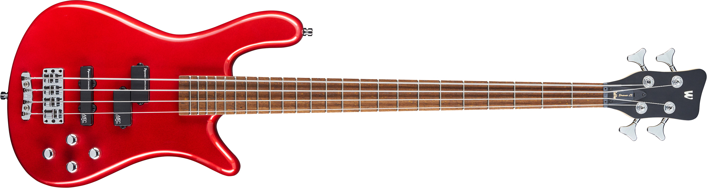 Warwick Rockbass Streamer LX 4 String - red metallic Solid body