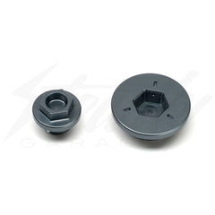 JH Racing Safety Wire Ready Stator Cover Set - Kawasaki Z12 Pro