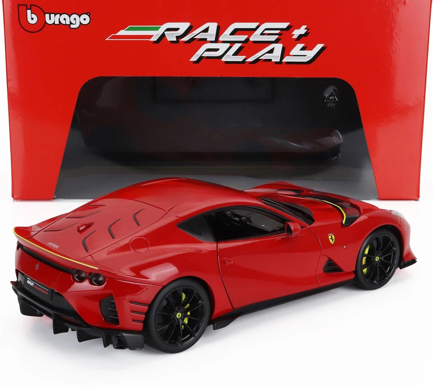 Bburago 2021 Ferrari 812 Competizione Rossa Corsa Red 1:18 – STM