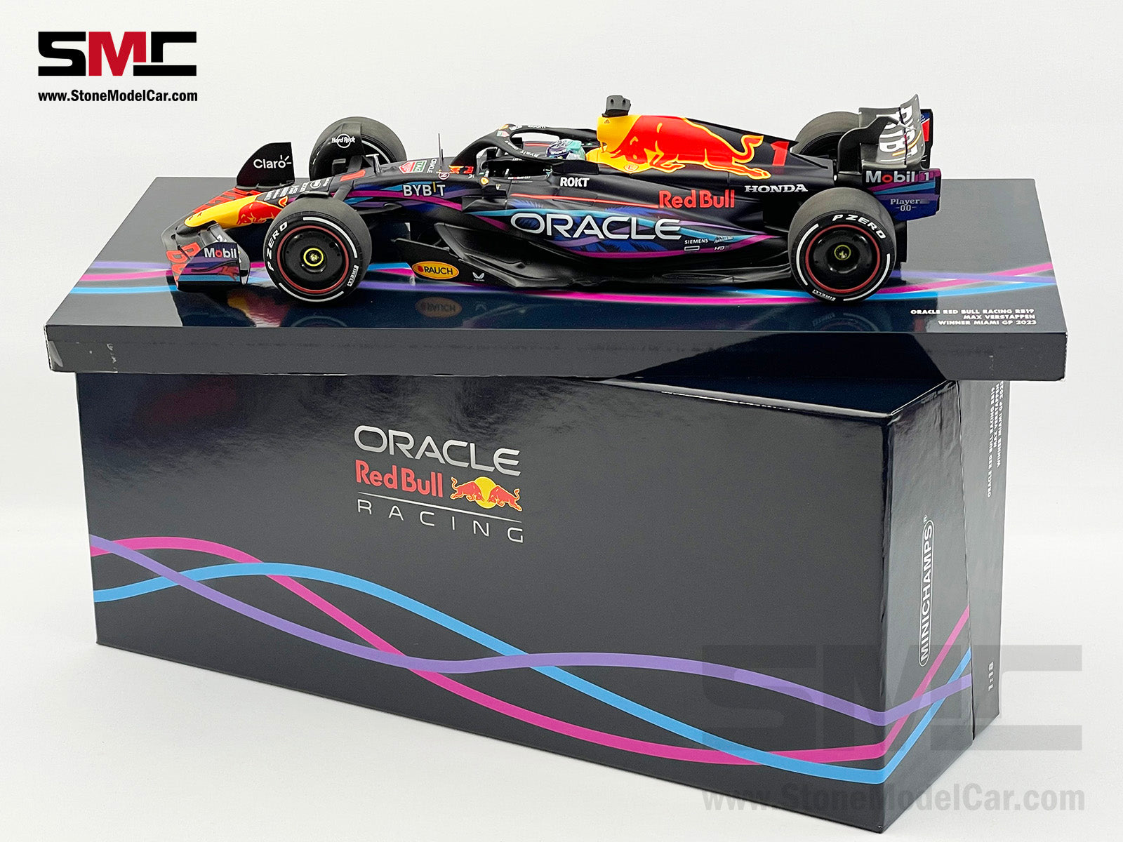 Red Bull F1 RB19 #1 Max Verstappen Winner US Miami GP 2023 World