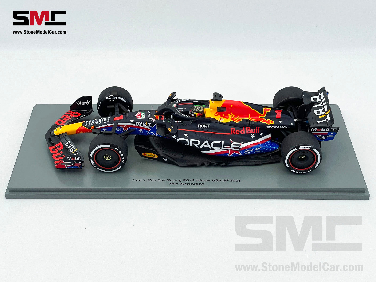 Red Bull F1 RB19 #1 Max Verstappen Winner US Austin GP 2023 World