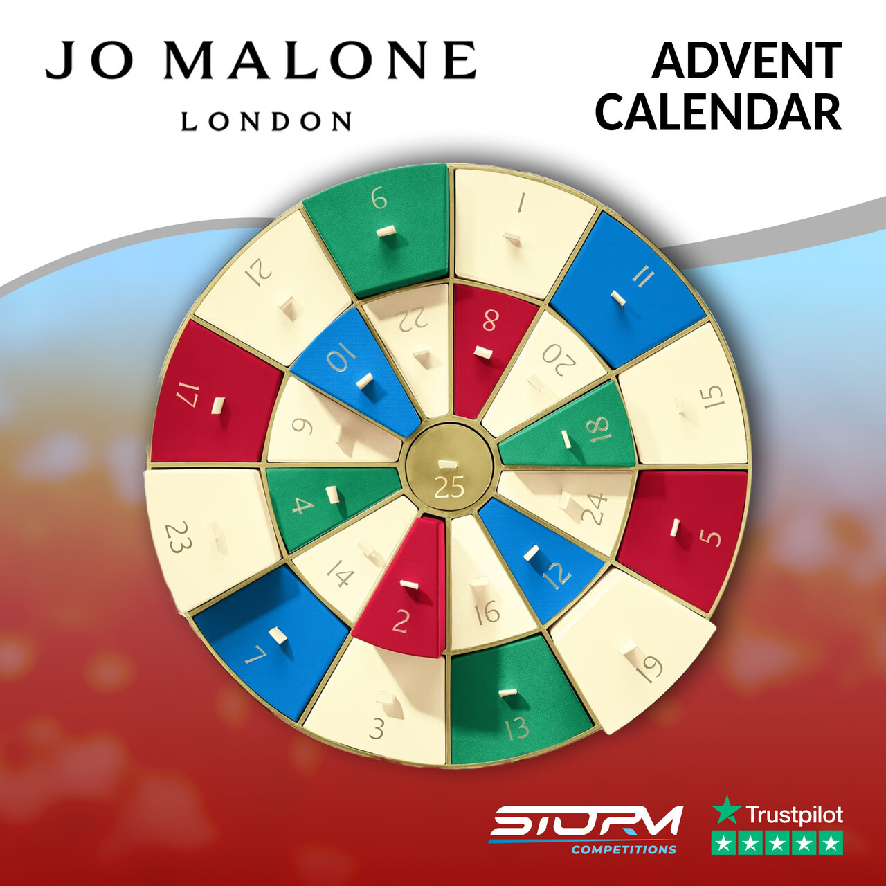 Jo Malone London Advent Calendar 2025 #2 – Storm Competitions