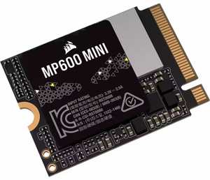 Corsair MP600 Mini Up to 1TB M.2 2230 and MP600 Core XT Up to 4TB